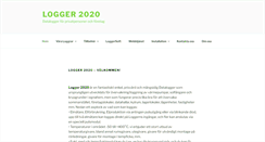 Desktop Screenshot of logger2020.se